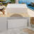 67" Freestanding Rectangular Bathtub With Ergonomic Backrest