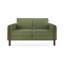 Causeuse en peluche Tatum Mid-Century-125003579