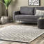 Tapis géométrique beige / noir Kalylah-1867240938