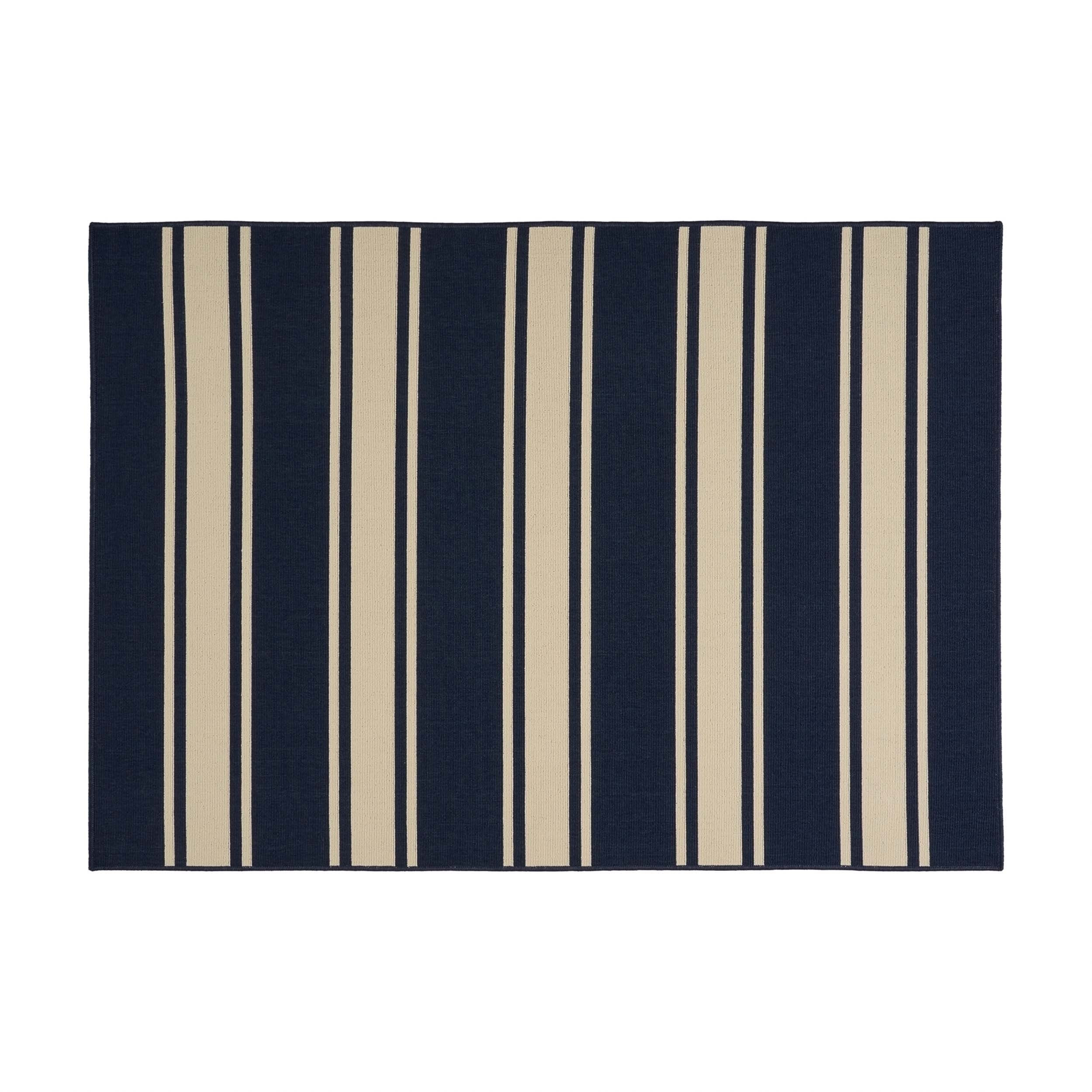Breakwater Bay Navy Rectangle Polypropylene 5'3