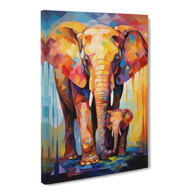 Modern Wall Art - Wrapped Canvas, 50cm H x 35cm W x 3cm D