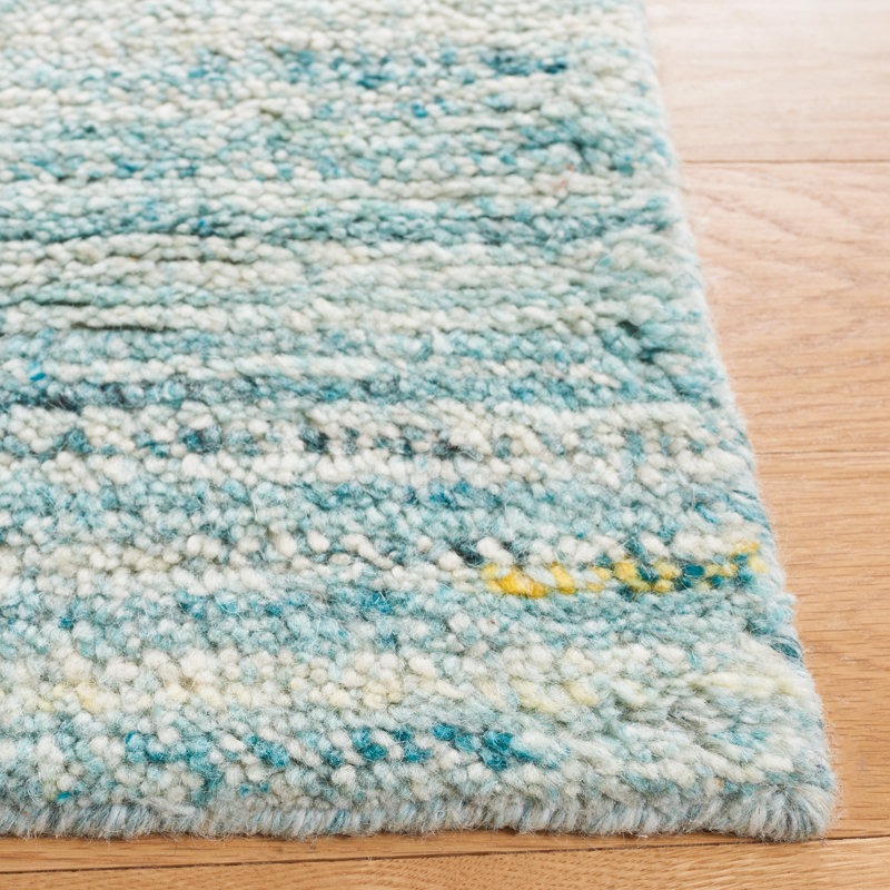 Pecktonville Hand Woven Performance Abstract Rug, Rectangle 2'3" x 5'