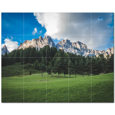 Panneau décoratif en céramique satinée 12 po x 12 po
