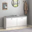 Banc de rangement pour chaussures, banc d'entrée avec rangement, armoire à chaussures