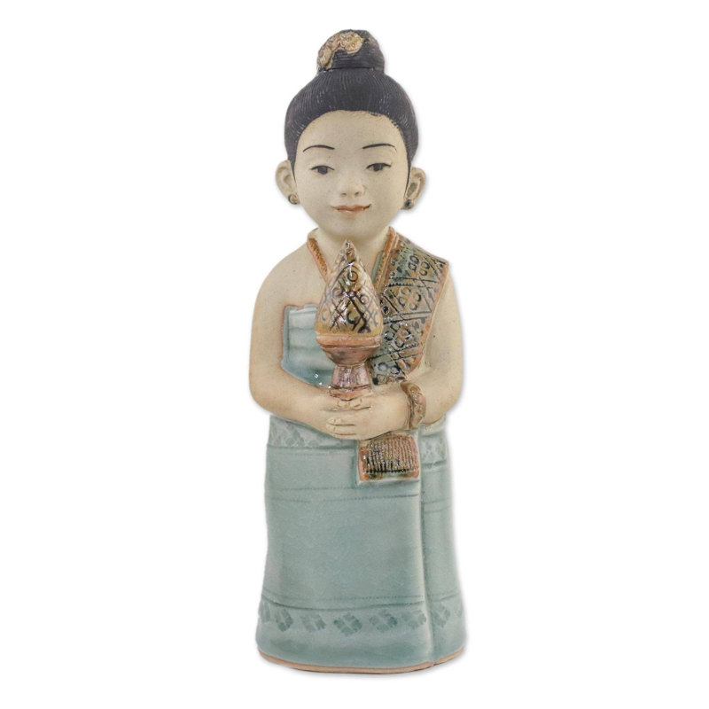 Figurine en céramique « respectueuse »