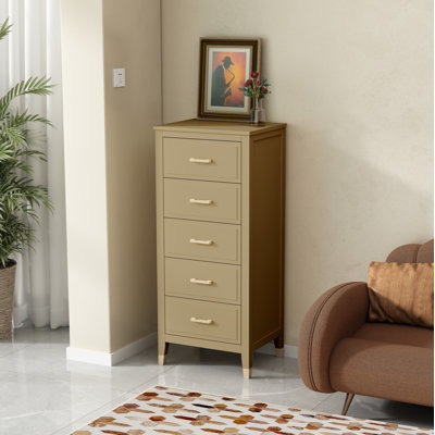 Olivette 5 - Drawer Chest of Drawers