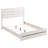 Geary Coastal White Eastern King Panel Bed