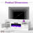Bhhatu Electric Fireplace TV Stand-34741523-34741521