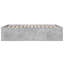 Vidaxl Bed Frame Concrete Grey Engineered Wood-1913382071