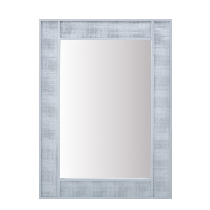 Solene Rectangle Mirror, Serenity Blue