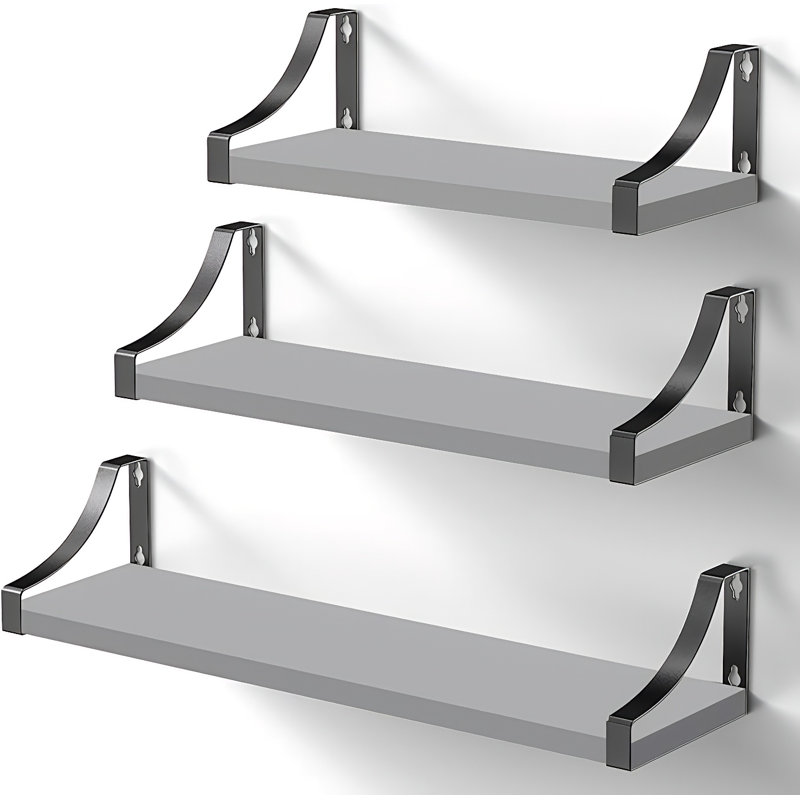 Floating Shelf, Grey