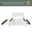 Lit plateforme avec rangement Heerke