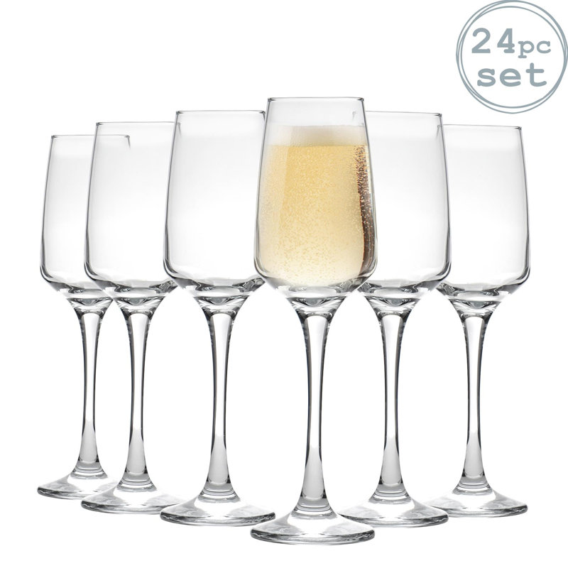 Argon Tableware - Tallo Champagne Flutes - 230ml, 24