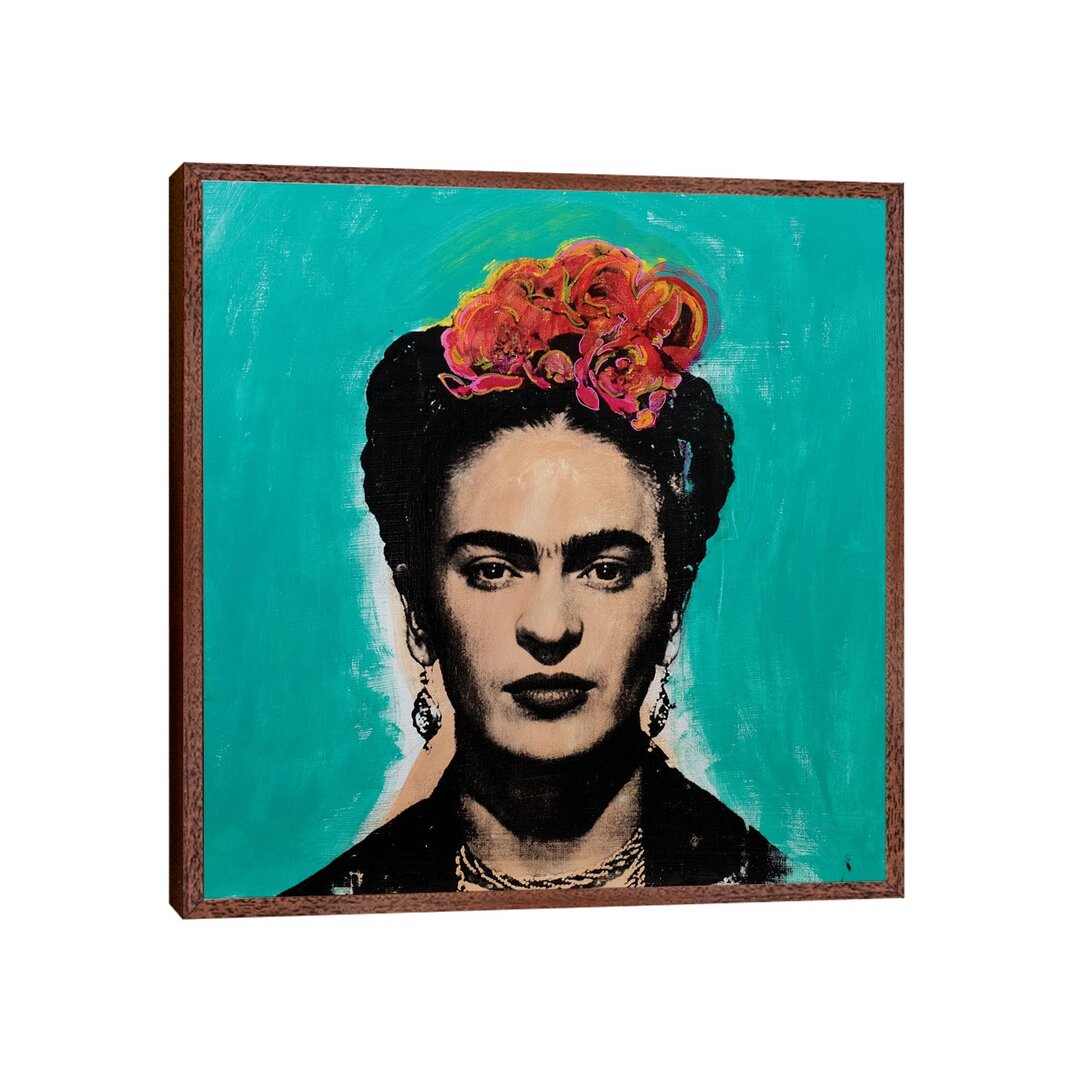 Leinwandbild - Grafikdruck „Frida Kahlo” von Dane Shue