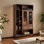 Pure solid wood bookcase