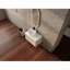 Meuble-lavabo mural 32 po avec lavabo en céramique et panneau plat en PVC, 2 portes à fermeture douce et 1 tiroir, panneau de particules-601995092