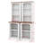 Curved Bookshelf Set Of 2, Modern Freestanding Tall Cabinet With Open Display Shelves And Anti-Tip Device-1452873398