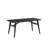 70.87" Eliora Rectangular Dining Table, Black Finish