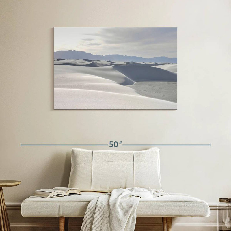 Alvord White Sands, Nouveau-Mexique, H 26 po x l 39 po
