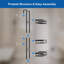 3‑Tier Over‑the‑Door Hanging Shower Caddy,Bathroom Storage Organiser-384449552