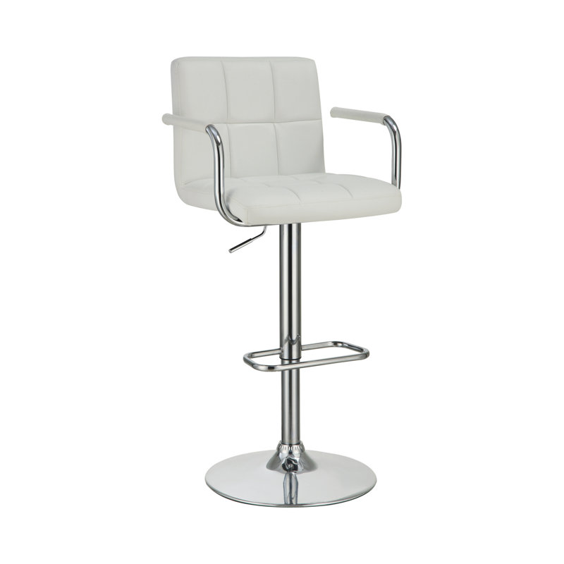 Barre pivotante réglable en hauteur Wootton, Blanc