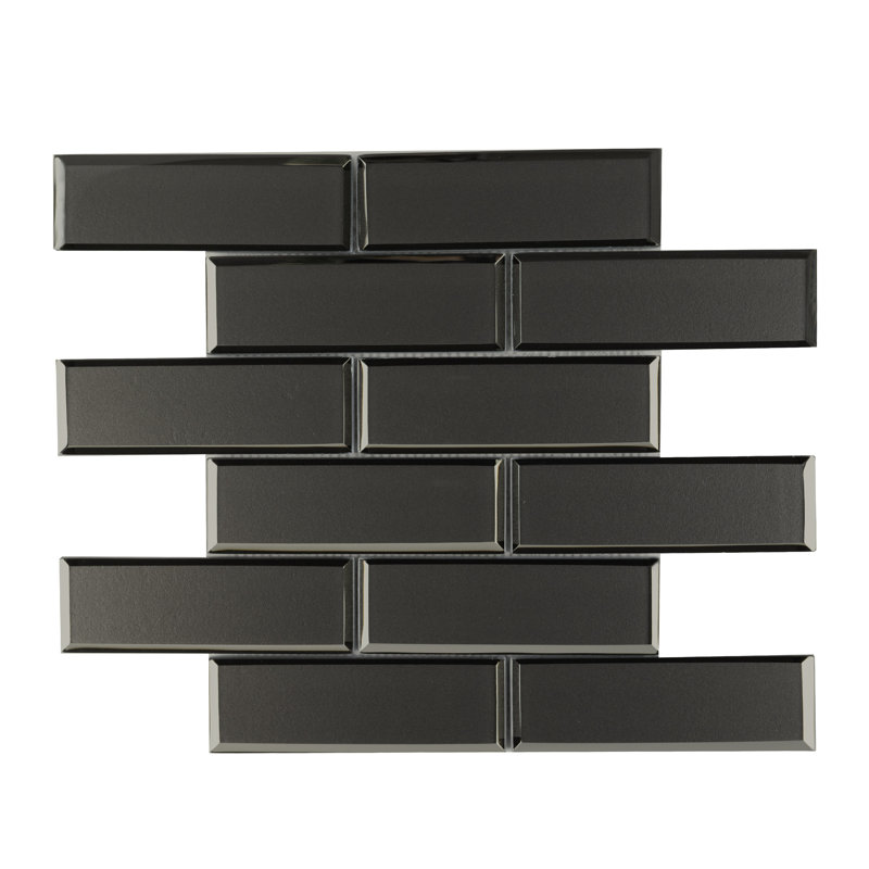Carrelage mural 12 po x 12 po Subway, Gris platine