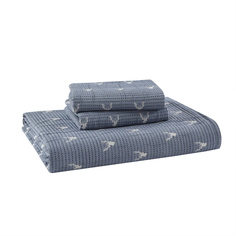 Oversized Polyester Bedding Sets, Reversible Rustic King Home Comfort