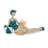 Retro Beach Babe Figurine (Set of 2)