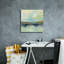 «Golden Fields By The River» par Silvia Vassileva, art mural sur toile, 18 po x 18 po-1225690297