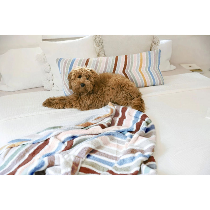 Cusco Throw Blanket, Mineral Geometric