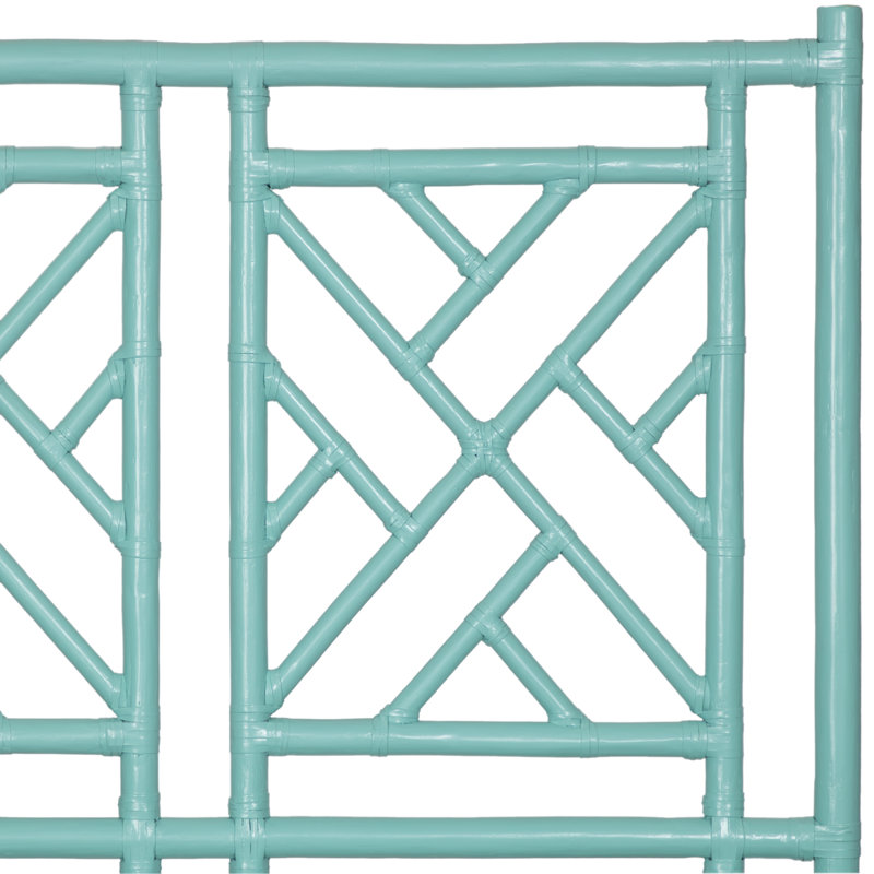 Chippendale Standard Bed, Turquoise, California King