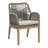 PAT Wicker Outdoor Dining Armchair with Cushion