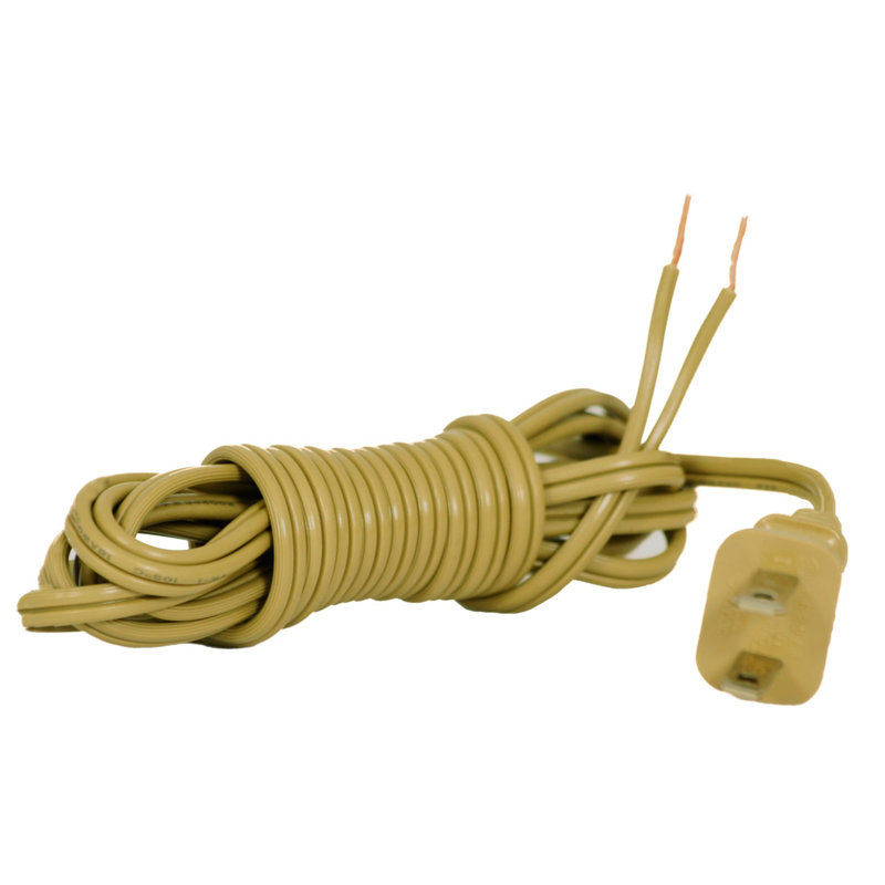 Replacement Lamp Cord, Antique Gold