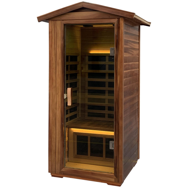 Sauna d'extérieur en bois Red Cedar