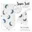 Ensemble de sacs de couchage ours et lune