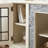 58" Modern TV Stand With 2-Door Storage, Faux Stone Media Console Cabinet, White Large Entertainment Center For Living Room-1247123033