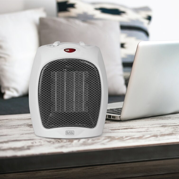 Fingerhut - BLACK+DECKER 1500-Watt Personal Desktop Heater