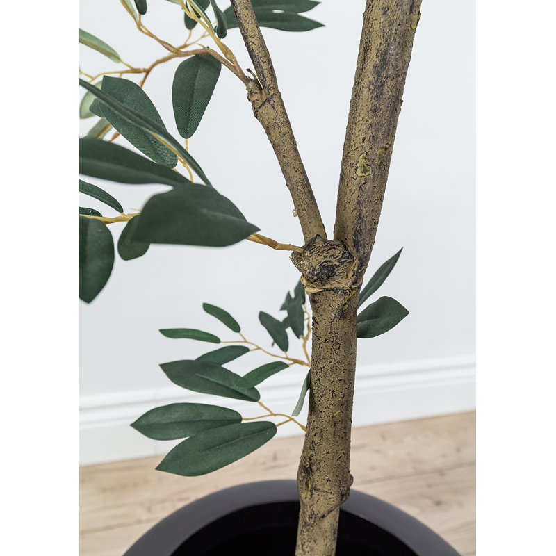 Faux olivier en pot Dore, H 72 po x l 30 po x P 30 po