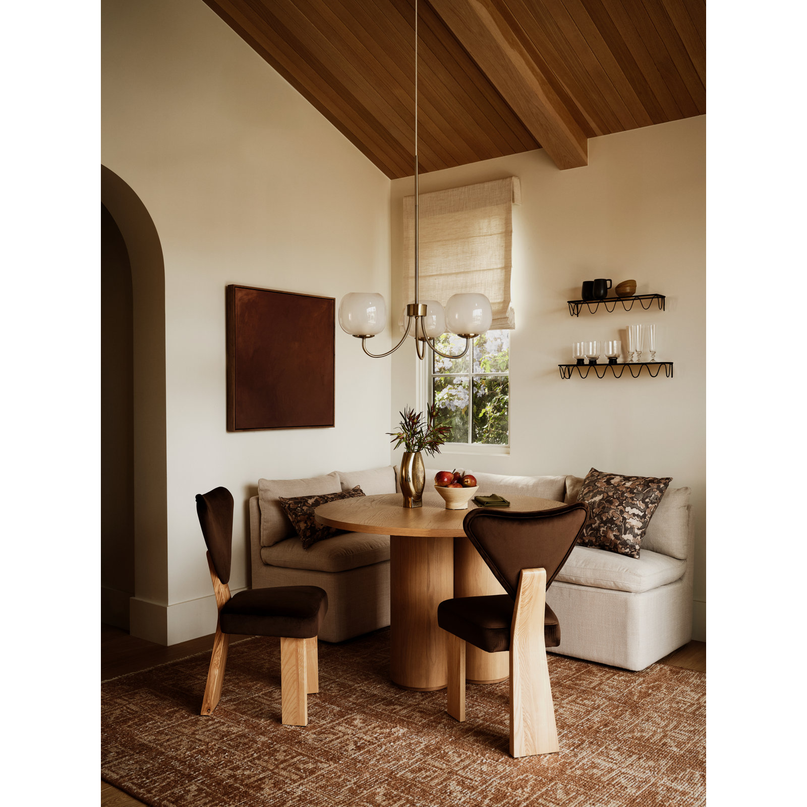 Pompano 47" Dining Table, Natural
