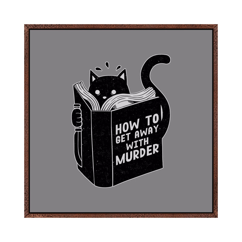 How To Get Away With Murder, Square by Tobias Fonseca - Gallery-Wrapped Canvas Giclée on Canvas, 45.72 cm H x 45.72 cm W