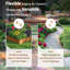 Bordure de jardin en métal avec piquet, 40 bordures paysagères en acier galvanisé, formes polyvalentes pour pelouse et ferme