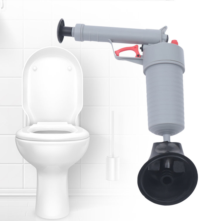 Toilet Plunger Set Hair Clog Remover Tub Cleaner Opener for