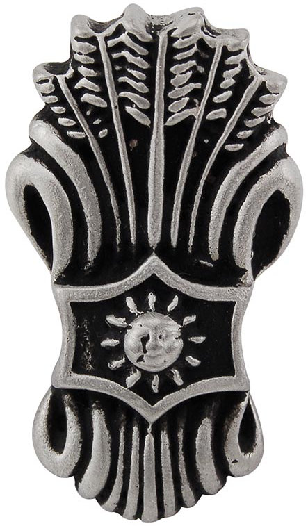 Poignée fantaisie Sforza 1,125 po, Nickel antique