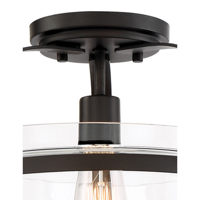 Georgetown Glass Semi Flush Mount