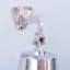 Cloche suspendue chromée 11 po Elginpark-435683139-435683138