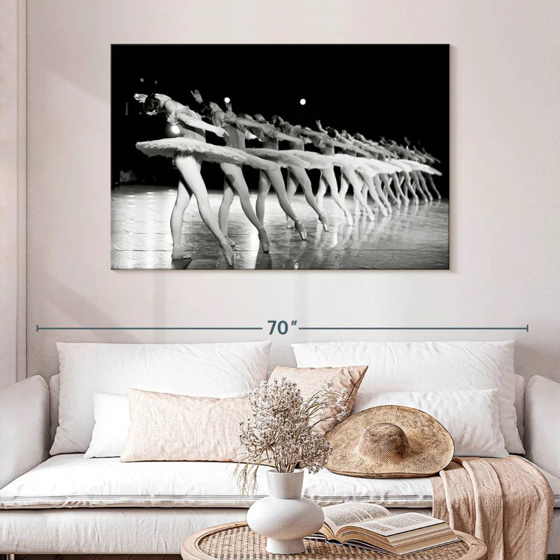Danseuses synchronisées Enn, H 32 po x l 48 po