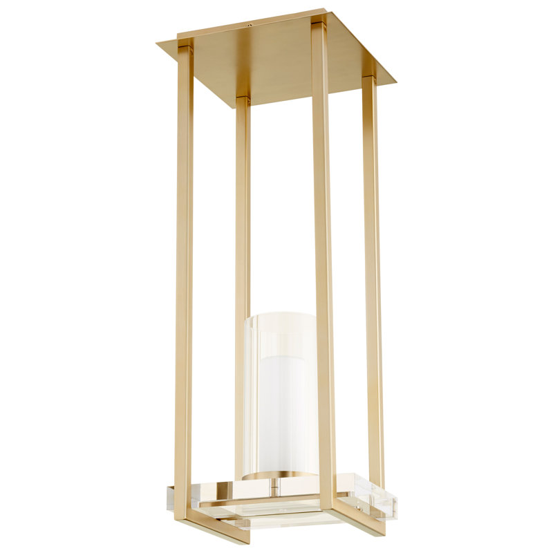 Orion 1 - Light Single Pendant, Aged Brass