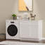 Armoire à évier de style Shaker avec portes à fermeture en douceur