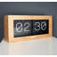 Bamboo Manufactured Wood Tabletop Clock
