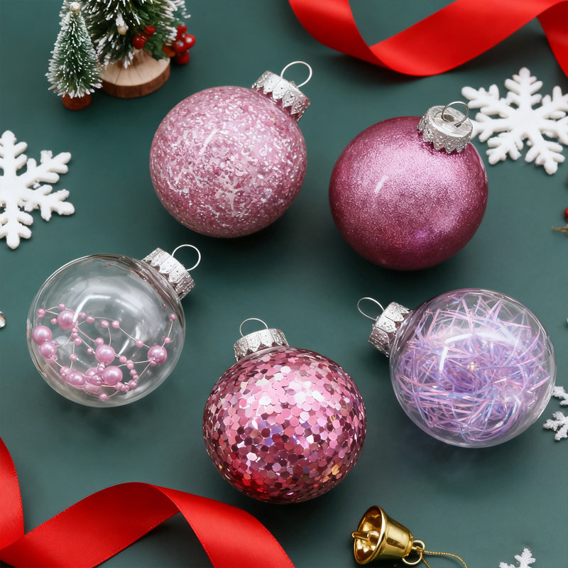 30PCS Christmas Balls Ornaments 2.36'' Shatterproof Christmas Tree Ornaments Set Hanging Ornaments for Xmas Tree Party Holiday Decoration